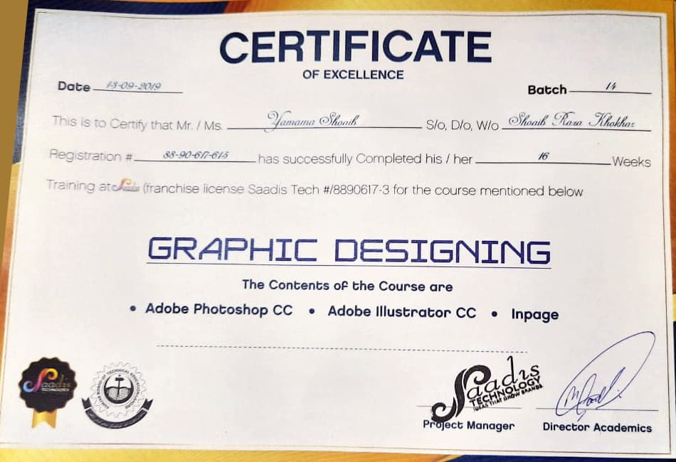 Graphic Designing (Photoshop / Illustrator)