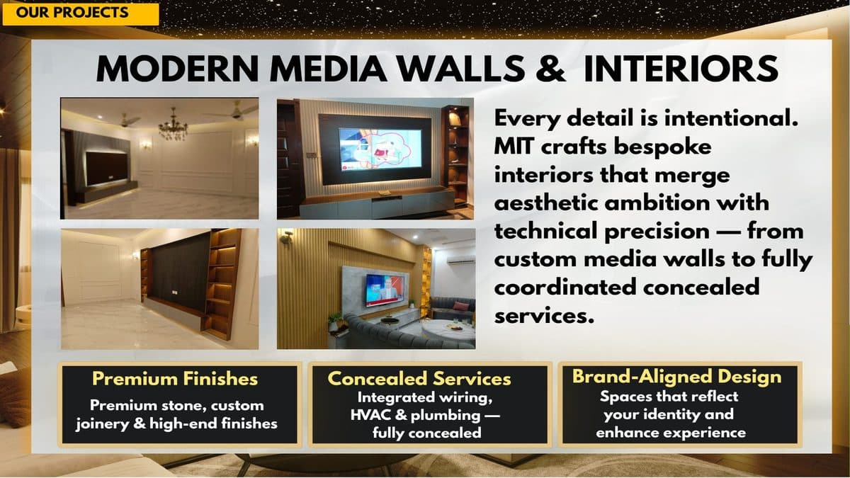 Company profile design for MIT Construction by Softologics